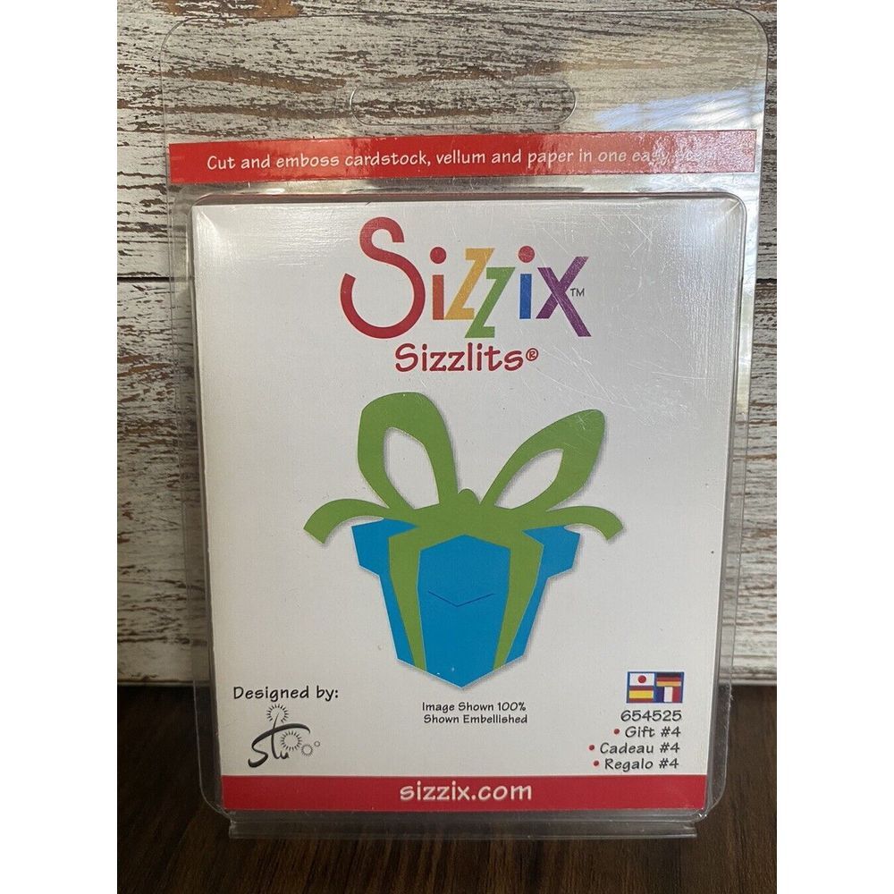 Provo Craft Ellison Sizzix Sizzlits Gift #4 Present  654525